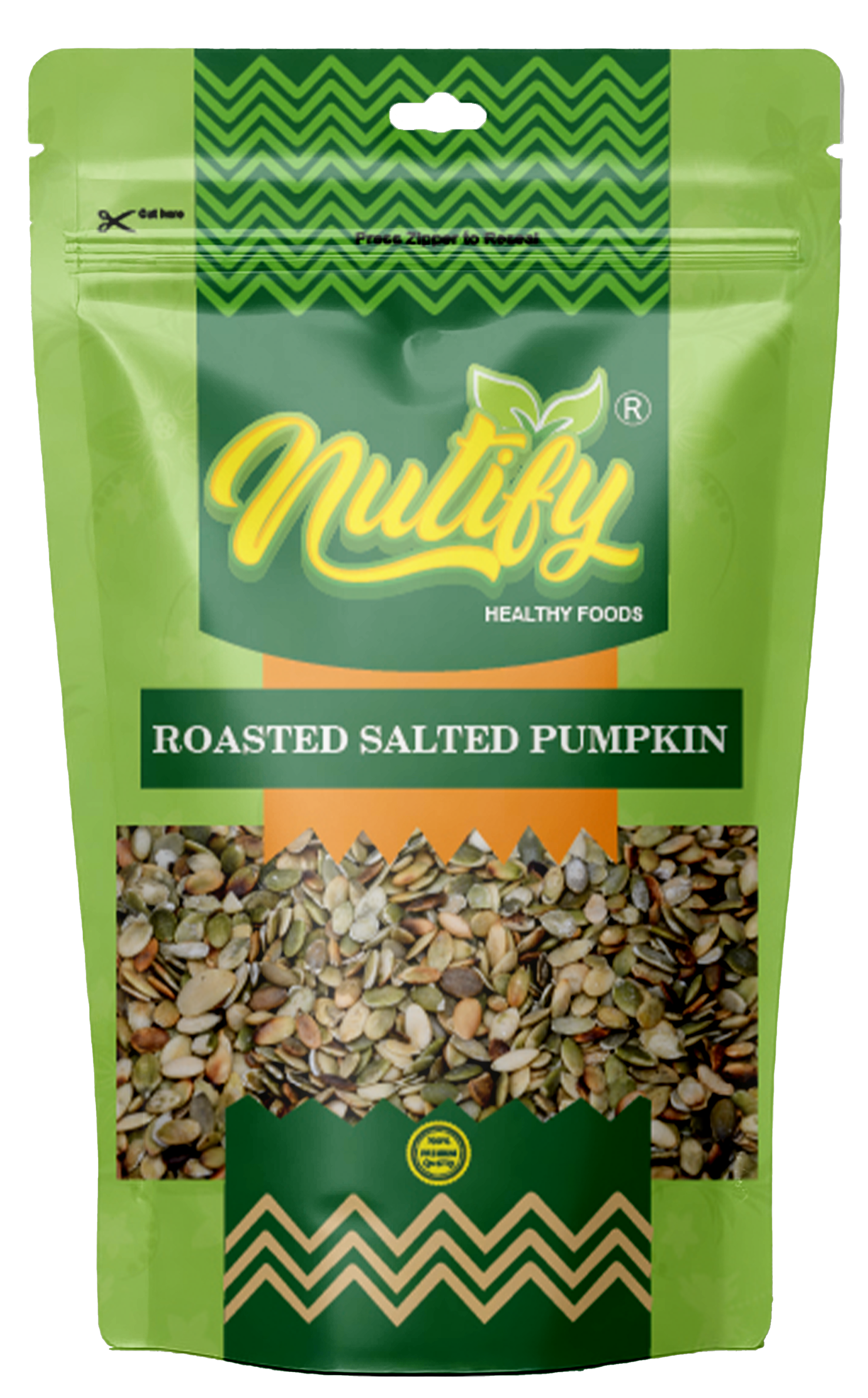 Raw Salted Pumpkin
